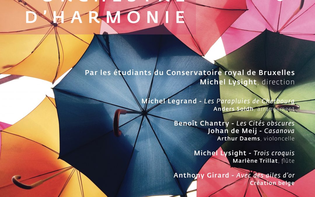 Michel Lysight conducts the Brussels Royal Conservatory Wind Orchestra