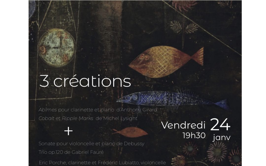 Cobalt and Ripple Marks in Paris